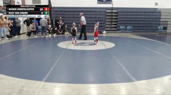 40 lbs 1st Place Match - Kolt Van Orden, Shootbox Rigby vs Boden Zwiefelhofer, Bulldog Wrestling Club