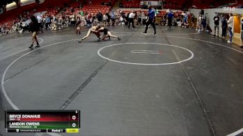 80 lbs Finals (2 Team) - Bryce Donahue, DWA vs Landon Owens, Meridian Maniacs