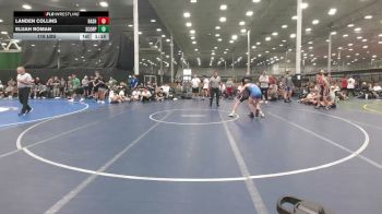 115 lbs Rr Rnd 4 - Landen Collins, Boyertown - HSBAFC vs Elijah Roman, Scorpions SJV - HSBAFC