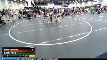 127 lbs Cons. Round 5 - Alexis Pehrson, NE vs Bayley Trang, TX