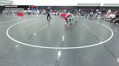 132 lbs Andre Moyron, Team Texas vs Talon Tahdooahnippah, Oklahoma Red