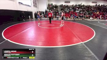 144 lbs Champ. Round 1 - Joseph Arons, Castle View vs Keegan Pottorff, Broomfield