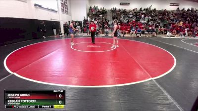 144 lbs Champ. Round 1 - Joseph Arons, Castle View vs Keegan Pottorff, Broomfield