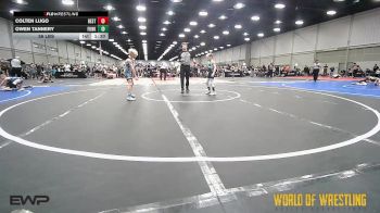 56 lbs Rr Rnd 1 - Colten Lugo, Best Trained 12U vs Owen Tannery, Funky Singlets 12U