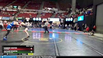 AA - 182 lbs Cons. Round 2 - Nathan Kojetin, Billings Skyview vs Xander Winter, Flathead