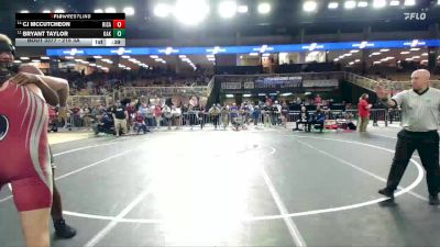 215 3A 3rd Place Match - Bryant Taylor, Oakleaf vs CJ McCutcheon, Riverview (Sarasota)