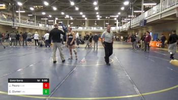 Consolation - Jack Peura, Clarion vs Caleb Clymer, Lock Haven