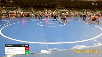 115 lbs Round Of 32 - Jaxon Coberly, Tuttle Elite Wrestling Club vs Cole Speer, CP Wrestling