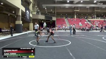 70 lbs Semifinal - Iliana Torres, Newton Wrestling Club vs Kadrian Pruitt, RSA