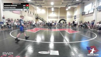 14-76 lbs Rr Rnd 1 - Jackson Hermann, Border vs Mason Proctor, Missouri
