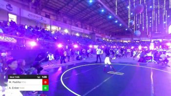 88 lbs Quarterfinal - Mia Padilla, Stout Wrestling Academy vs Ayla Enloe, Team Montana