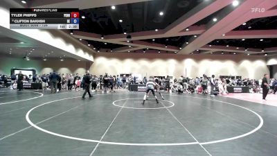126 lbs Champ. Round 1 - Tyler Phipps, Pennsylvania vs Clifton Bakhsh, Delaware