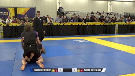 Nathan Ray Penland vs Evan Matthew Bishop 2024 World IBJJF Jiu-Jitsu No-Gi Championship