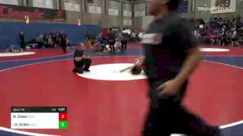 127 lbs Round Of 32 - Noah Zotea, Fountain Valley vs Hayden Zinkin, Bullard