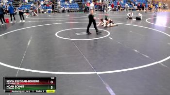 120 lbs Round 1 - Kevin Escobar-Romero, Columbus vs Noah Schmit, Kearney JV