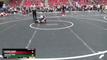 95 lbs Semifinal - Cayden Engel, The Best Wrestler vs Tristan Pino, Duran Elite