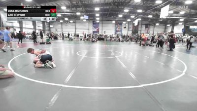 106 lbs Round Of 16 - Luke Richards, NC United vs Ace Chittum, Team Shutt