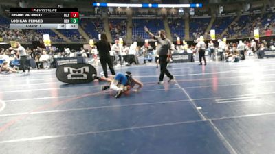 85 lbs Consy 1 - Josiah Pacheco, Bellefonte vs Lochlan Feikles, Edinboro
