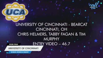 University of Cincinnati - Bearcat [2025 Division IA Mascot Finals] 2025 UCA & UDA College Cheerleading & Dance Team National Championship