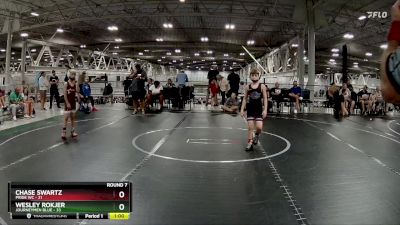 96 lbs Round 7 (8 Team) - Chase Swartz, Pride WC vs Wesley Rokjer, Journeymen Blue