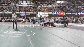 A - 157 lbs Quarterfinal - Boe Miles, Libby / Troy vs Luke Knaub, Laurel