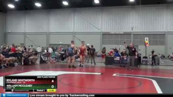 195 lbs 2nd Place Match (8 Team) - Ryland Whitworth, California Gold vs William McCleary, Utah