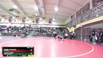 144 lbs Champ. Round 2 - Isaiah Kahl, Vista Murrieta vs Mark Wysocki, Elsinore