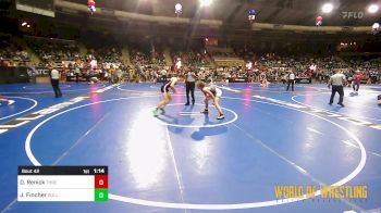 135 lbs Round Of 32 - Dane Renick, Threestyle Of Oklahoma vs Jordan Fincher, BullTrained