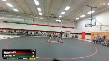 126 lbs Round 1 - Ethan Riley, Tongue River vs Logan Rager, Sheridan