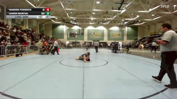 165 lbs Cons. Semi - Aaron Marcial, Mar Vista vs Madden Poderick, Bonita Vista