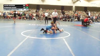110-I lbs Consi Of 32 #2 - Jacob Goodwin, Prime Mat Club vs Dominique Szabo, Lodi