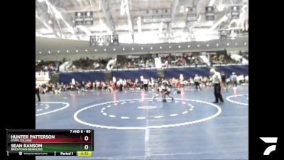 80 lbs Cons. Round 3 - Sean Ransom, Bricktown Brawlers vs Hunter Patterson, State College