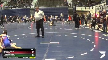 70 lbs 1st Place Match - Gavin Lamb, Gladiators vs Jj Sullivan, Monroe Woodbury