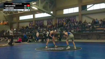 132 lbs Semifinal - Liam Green, Thunder Basin High School vs Skylar Howe, Thunder Basin High School
