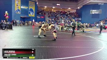 144 lbs Cons. Round 5 - Jack Desena, Lake Highland Prep vs Trevor Jones, Delbarton