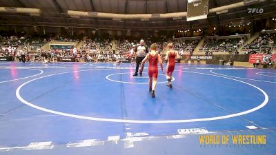 64 lbs Consi Of 8 #1 - Elijah Porter, Alburnett vs Ryder Robison, Black Fox Academy