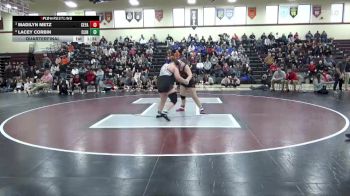 235 lbs Quarterfinal - Madilyn Metz, Cedar Falls vs Lacey Corbin, Clinton