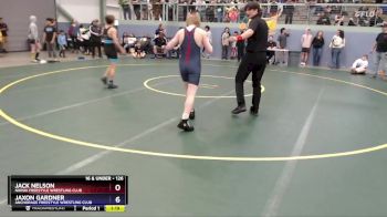 126 lbs Cons. Round 2 - Jack Nelson, Nikiski Freestyle Wrestling Club vs Jaxon Gardner, Anchorage Freestyle Wrestling Club