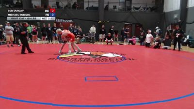 150 lbs Cons. Sub-quarters - Ben Dunlap, Avalanche vs Michael Rummel, Frenchtown Wrestling Club