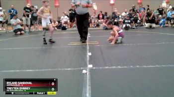 75 lbs Finals (8 Team) - Ryland Sandoval, Untouchables vs Treyten Embrey, MO Outlaws Gold