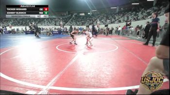 49 lbs Quarterfinal - Tucker Wishard, Claremore Wrestling Club vs Johnny Elswick, Prime Wrestling