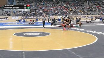 120 lbs Cons. Round 1 - Christon Johnson, Hopkinsville vs Gavin Clem, George Rogers Clark