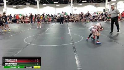 48 lbs Round 1 (6 Team) - Ryker Stahl, Keystone Krush vs Ben Maselli, U2 Starts & Stripes