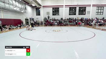 132 lbs Consi Of 16 #1 - Ewan Bristol, Hammond vs Dan Grogan, St. Anthony's