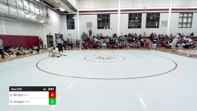 132 lbs Consi Of 16 #1 - Ewan Bristol, Hammond vs Dan Grogan, St. Anthony's