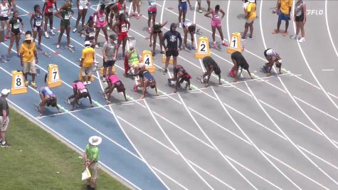 Youth Girls' 100m, Finals 6 - Age 17-18