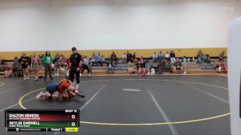 125 lbs Round 1 - Dalton Hinson, KC Elite Training Center vs Skylin Darnell, Hard Rock Rams