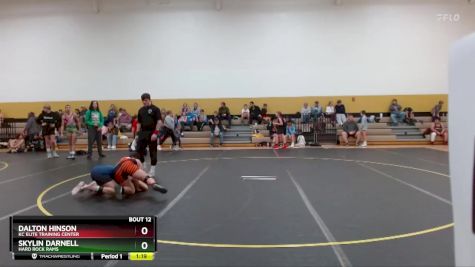 125 lbs Round 1 - Dalton Hinson, KC Elite Training Center vs Skylin Darnell, Hard Rock Rams