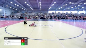 60 lbs Rr Rnd 1 - Ben Padezan, All-American Wrestling Club vs Christian Hill, Alabama Elite