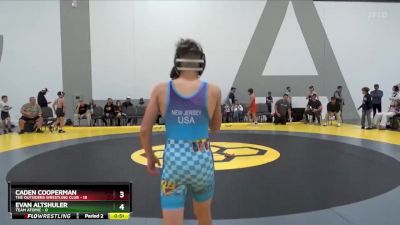 95 lbs Round 5 (6 Team) - Abbott Otter, Team Atomic vs Beau Siljanoski, The Outsiders Wrestling Club